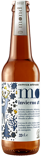 Cerveza artesana MOND Invierno elaborada en Sevilla con ingredientes 100% naturales